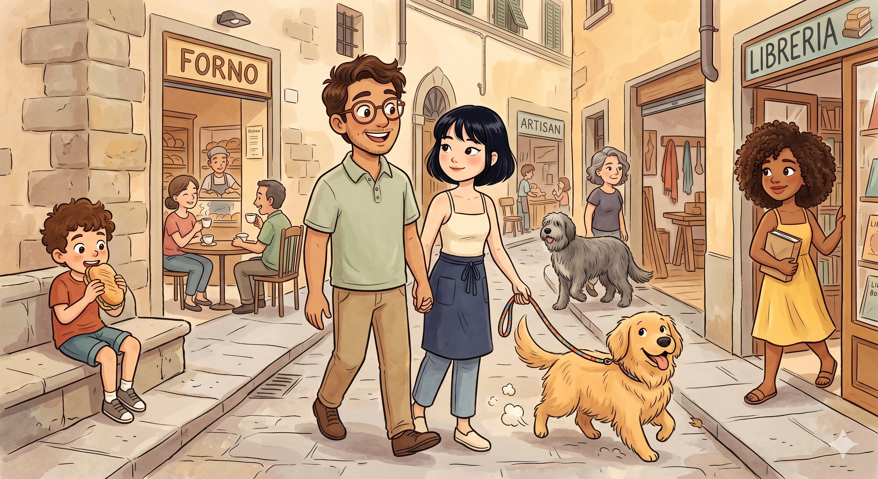 Esplorando il Quartiere