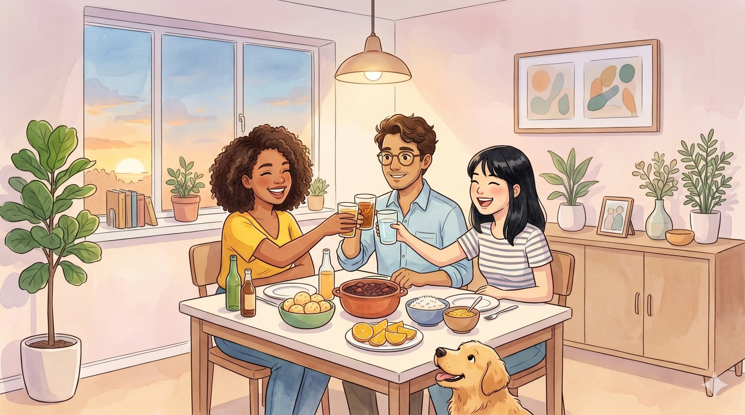 Jantar de Boas-Vindas